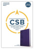 CSB Super Giant Print Reference Bible, Purple