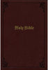 KJV Holy Bible: Large Print, Brown Bonded Leather (Thumb Indexed)