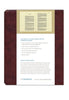 ESV Single Column Journalling Bible, TruTone, Chestnut, Leaves Design