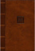 KJV Holy Bible: Compact Brown Leathersoft