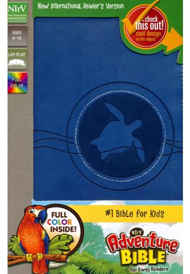 NIrV Adventure Bible for Early Readers, Italian Duo-Tone, Blueberry