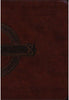 NLT Compact Giant Print Bible, Filament Enabled Edition (Mahogany Celtic Cross)