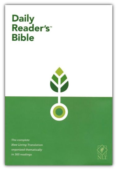 Daily Readers Bible, NLT, Hardcover