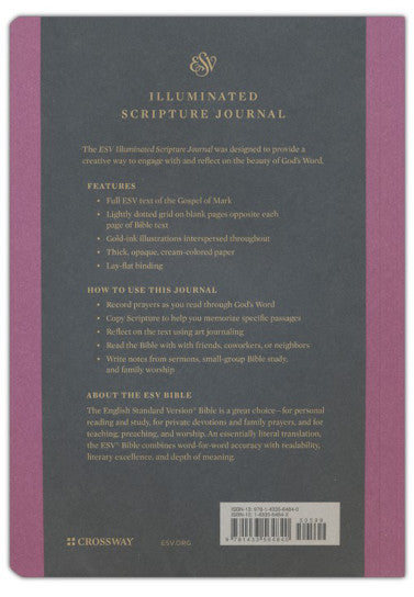 Mark ESV Illuminated Scripture Journal Teach Solas