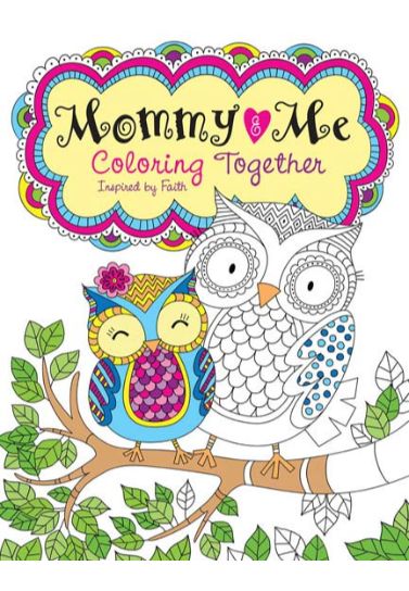 Mommy and Me Colouring Together Devotionals Barbour Publishing   