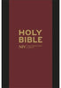 NIV Pocket Black Bonded Leather Bible with Zip