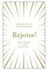 Rejoice - John Stott Devotionals InterVarsity Press   