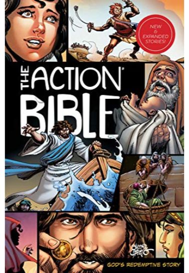 The Action Bible: New and Expanded Stories - Doug Mauss Children's Bibles Gospel Light   