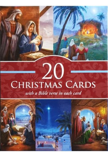 Traditional Nativity Boxed Cards (Box of 20)